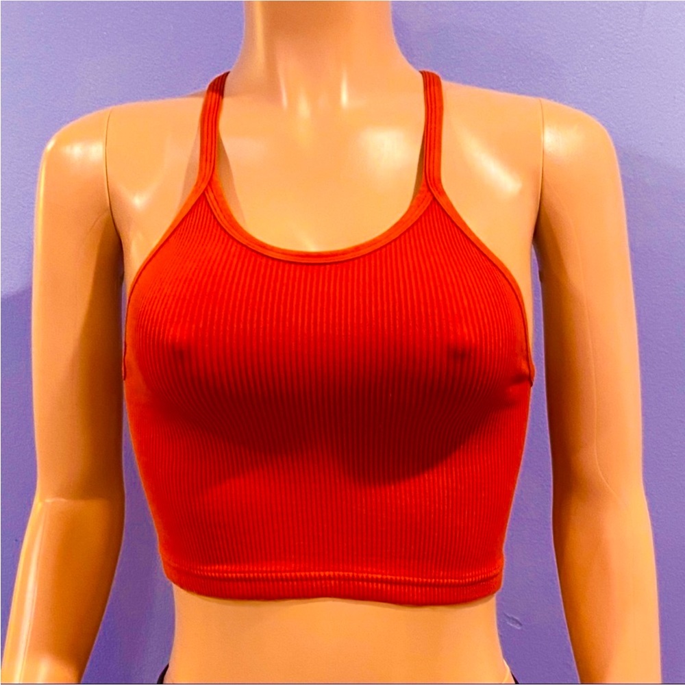 Free People Scarlet Ribbed Tank - Picture 4 of 6